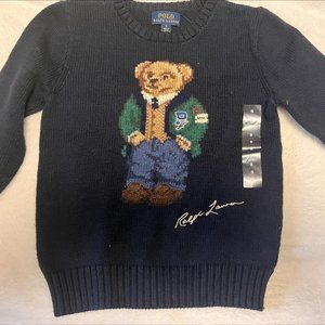 BRAND NEW POLO RALPH LAUREN BEAR KNIT SWEATER